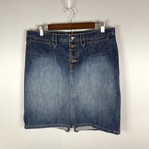 Abercrombie and Fitch Vintage y2k denim pencil skirt | Size 10